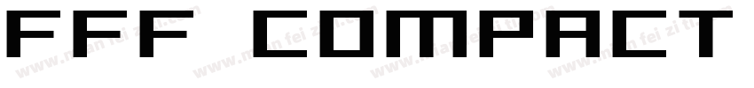 FFF Compact Bold Bol字体转换